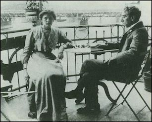 Israel with wife Edith
