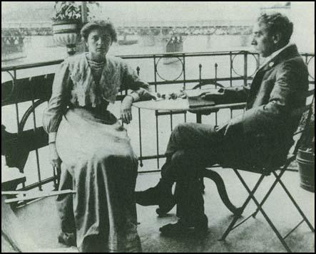 Israel with wife Edith