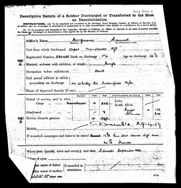 Military Record 1