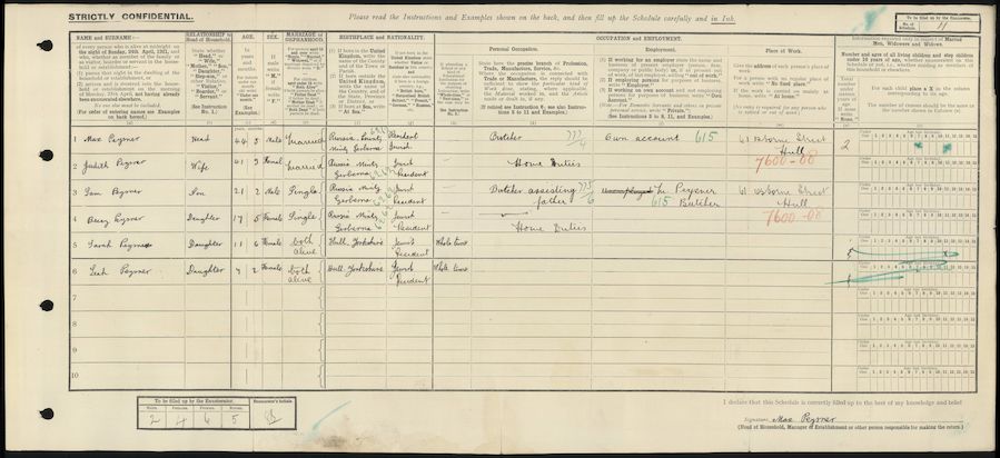 1921 Census