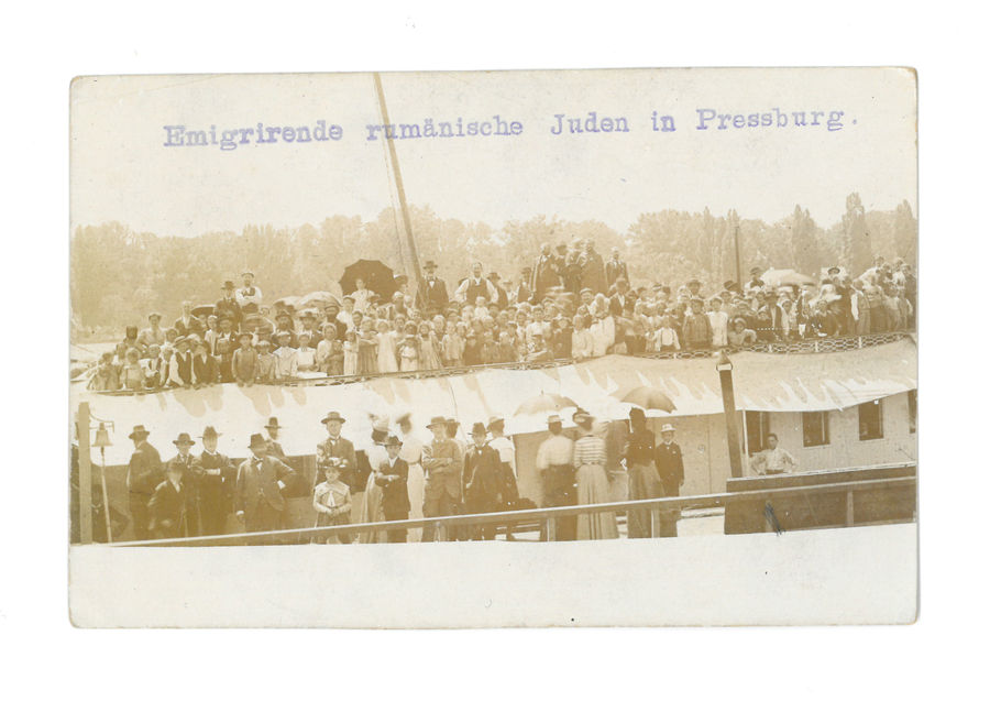 Emigration of Rumanian Jews, Pressburg