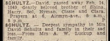 Death Announcement