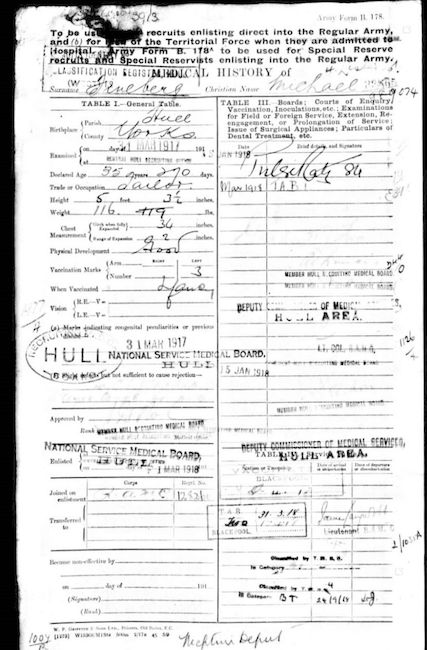 Military Record