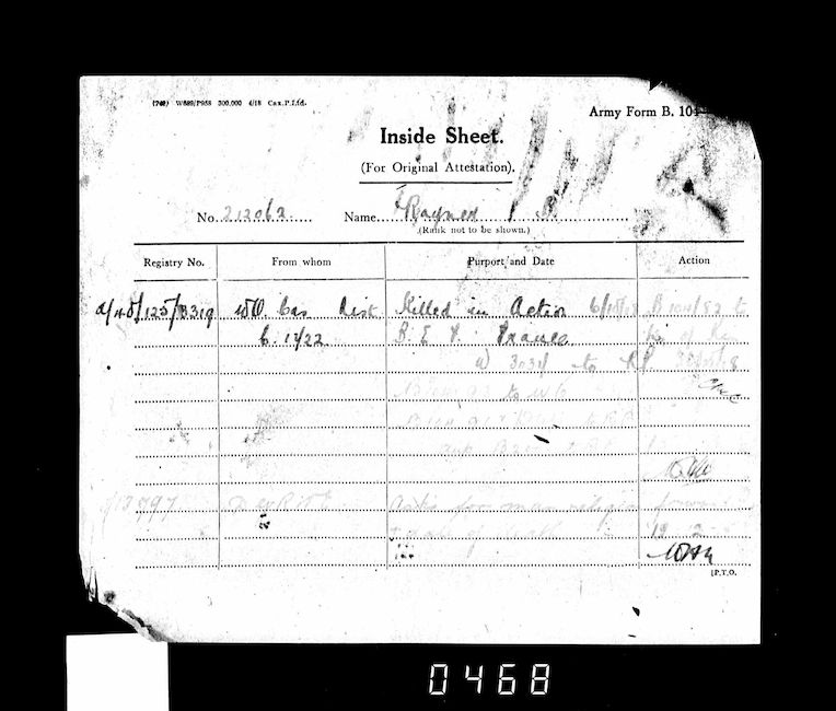 Military Record