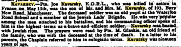 JC Obituary (transcribed into anecdotes)