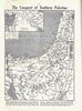 Map of most of Allenby's Campaign. Adrian Andrusier Collection.
