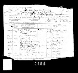 Military Record