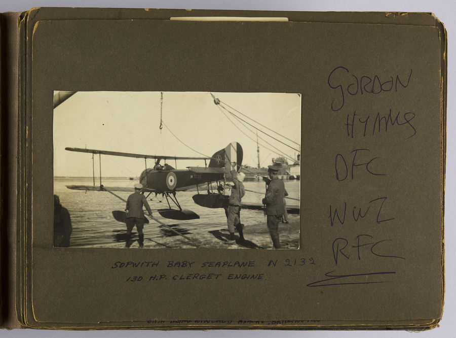 Photograph album containing photographs taken by Gordon Hyams D.F.C., mostly in Egypt during 1917. ©Jewish Museum London/Jewish Military Museum	