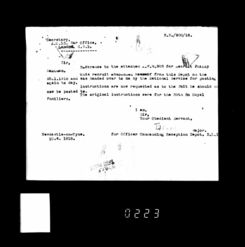 Military Record