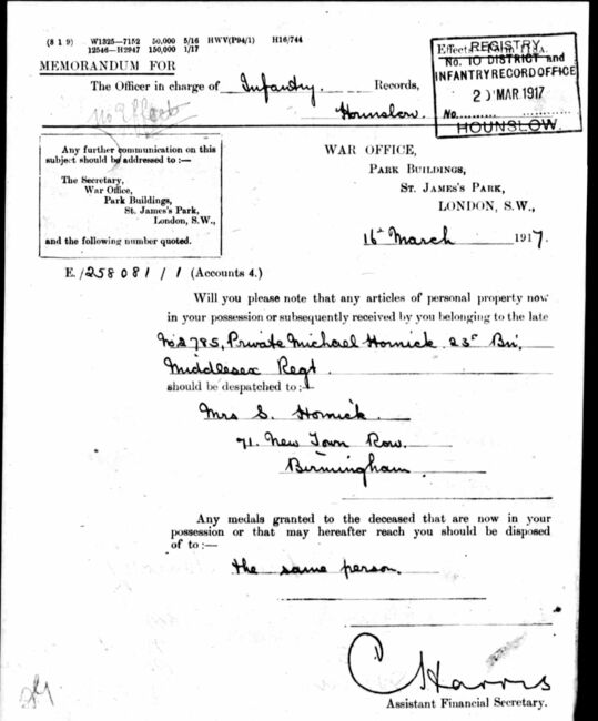 Michael Hornick - Personal Info