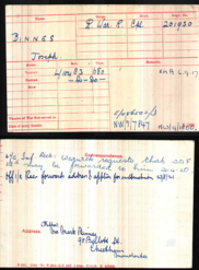 Medal card
