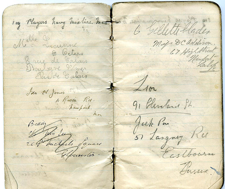 SLS WW1 Diary