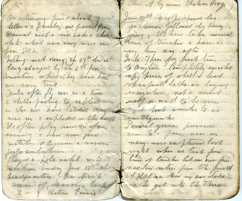 SLS WW1 Diary