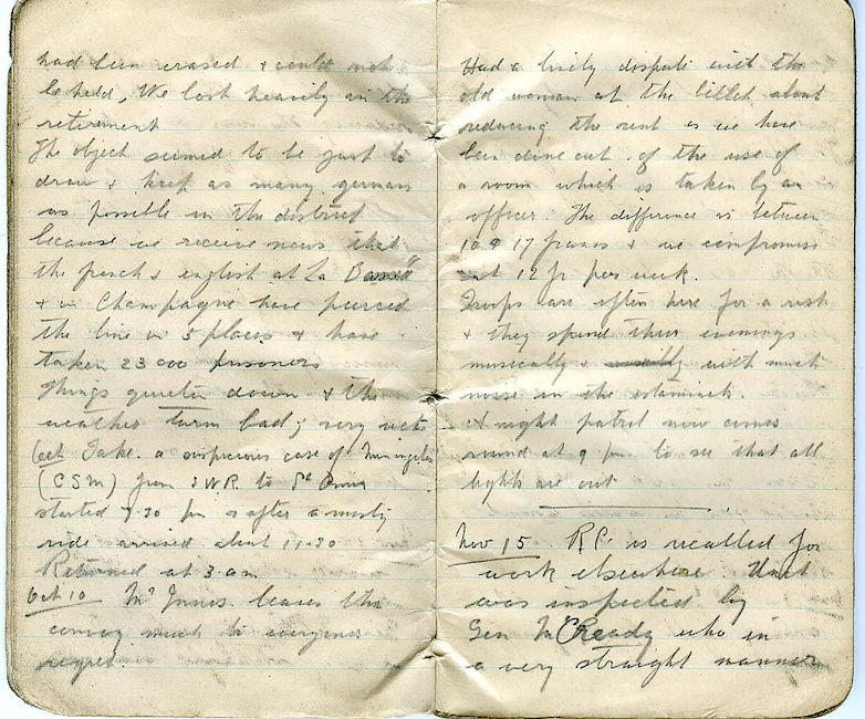 SLS WW1 Diary