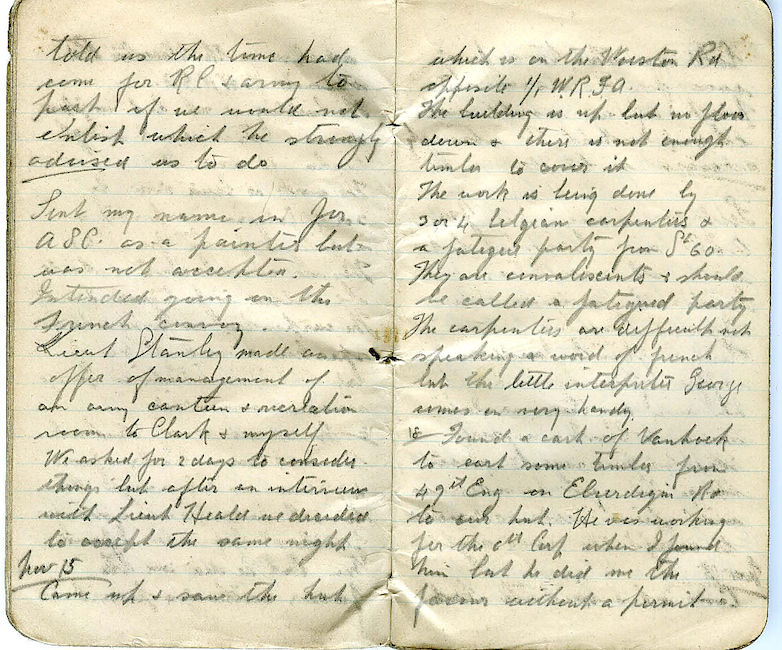 SLS WW1 Diary