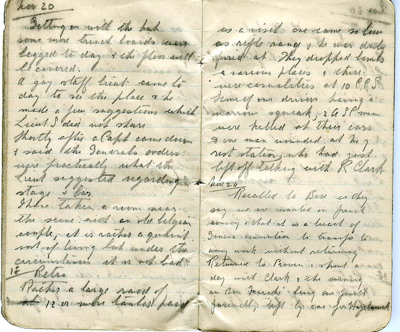 SLS WW1 Diary