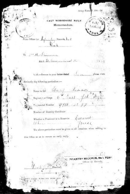 Military Record