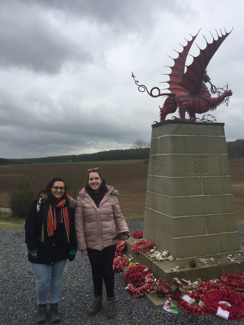 Welsh Memorial, April 2018.