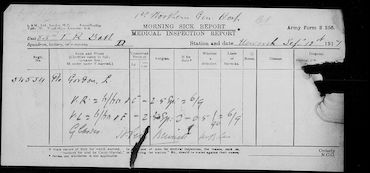 Military Record