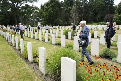 Volunteer and Team Visit 20/07/2017. Brookwood Military Cemetery. David Ruback, Volunteer Photographer