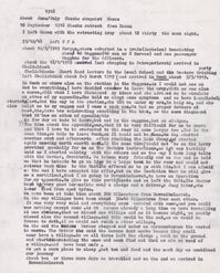 Josef Hasenson memories about First World War. 15/01/1971