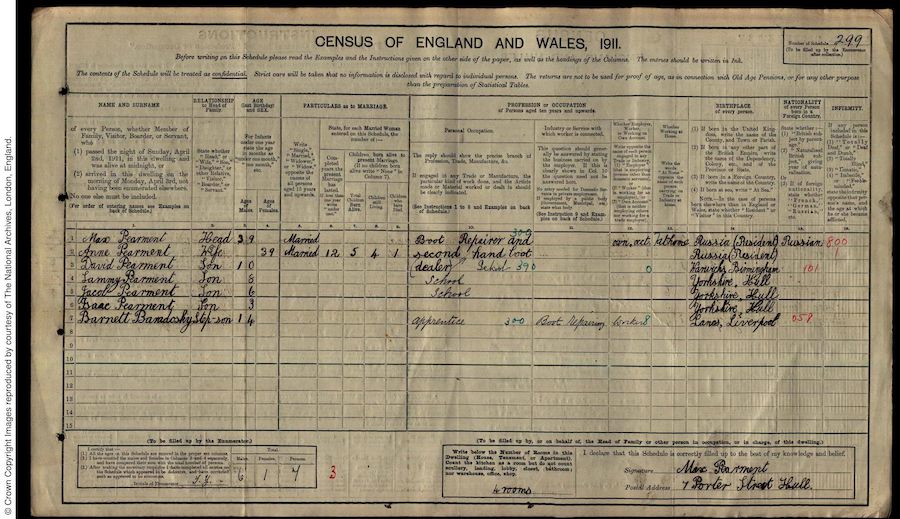 1911 Census