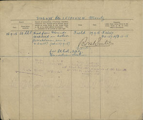 Military records