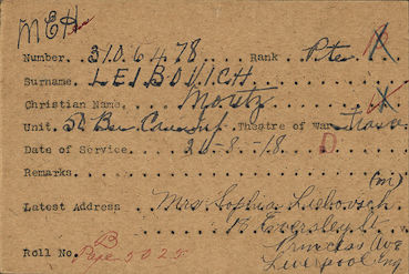 Military records