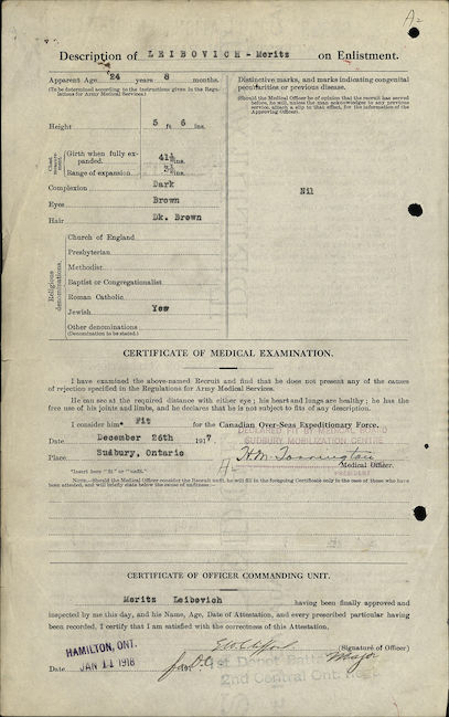 Military records