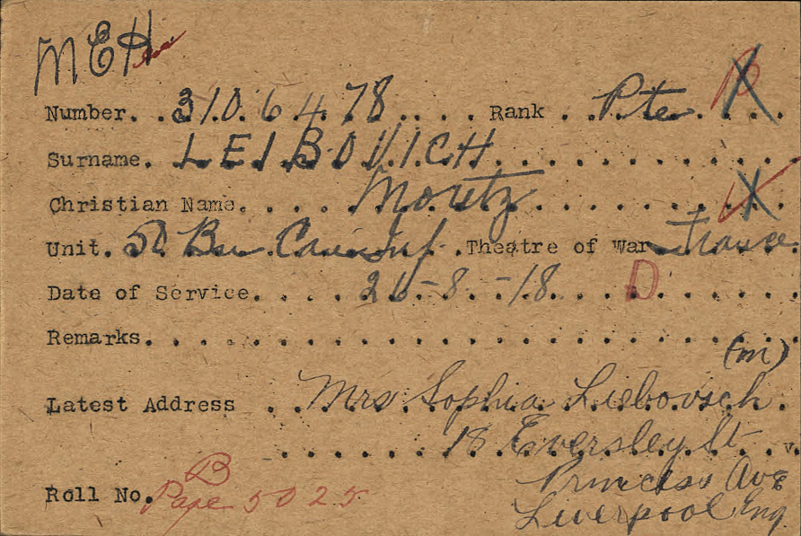 Military records