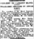 Newspaper Article about Bessie Ash performing in a charity concert in 1924.