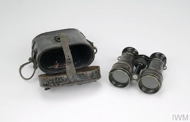 Binoculars used by Majer whilst serving with the Austro-Hungarian army