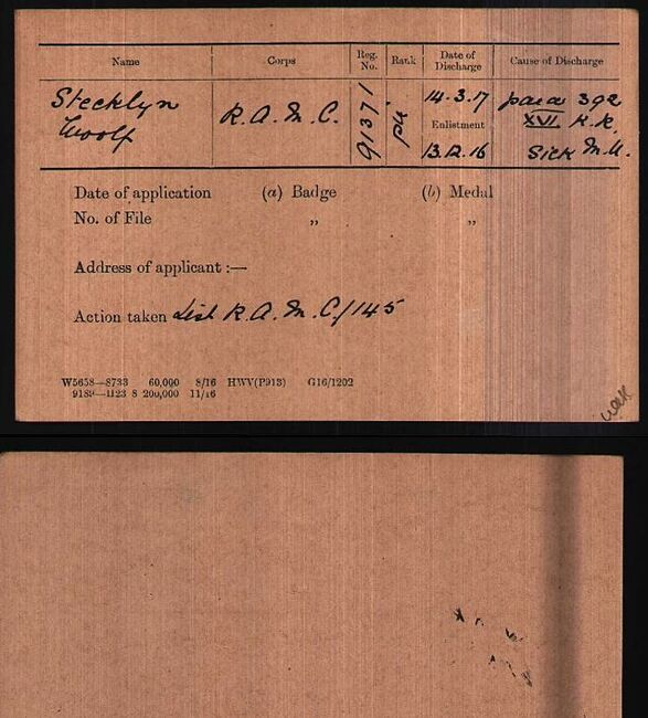 Medal card