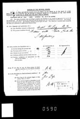 Pension Records - Medical Board Notes