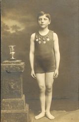 Photo of Simon he sent along with his letter to Mr Levy
