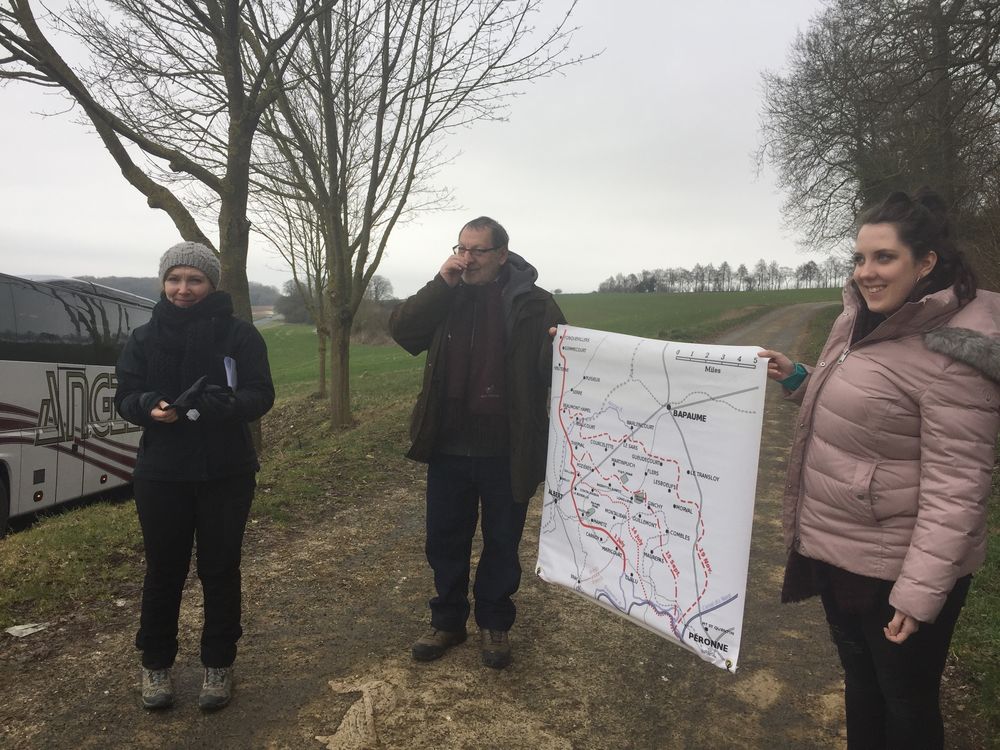 Devonshire Trench, April 2018.