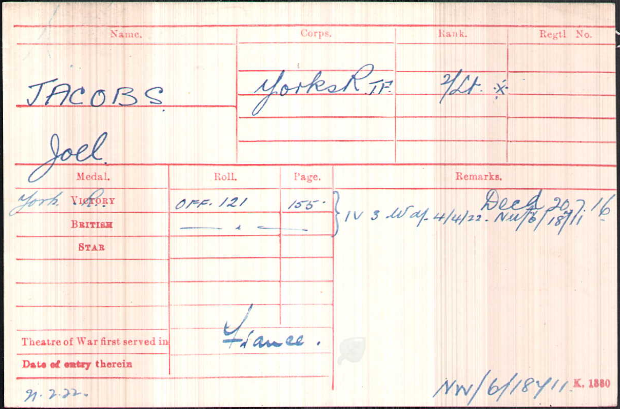 Medal Card