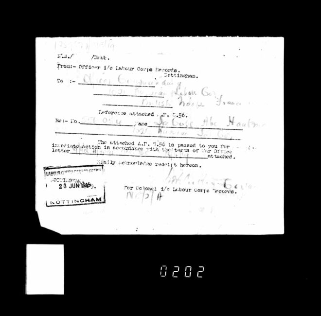 Military Record