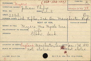 Canadian military records