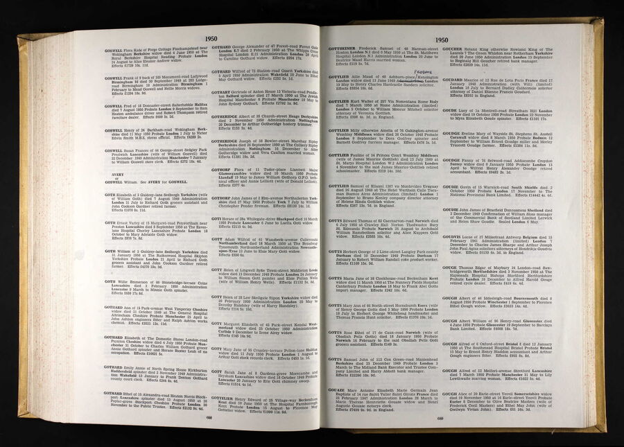 Pauline Gottlieb's Will