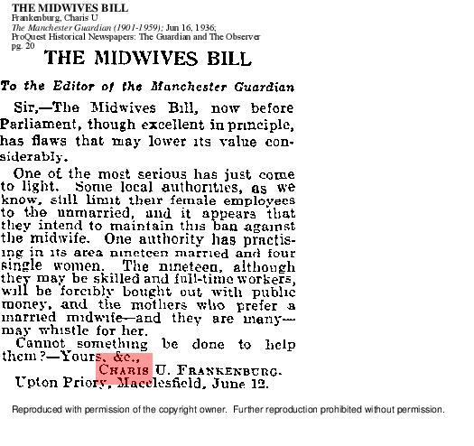 Manchester Guardian June 1936