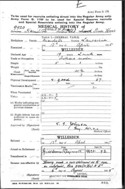 Military Record