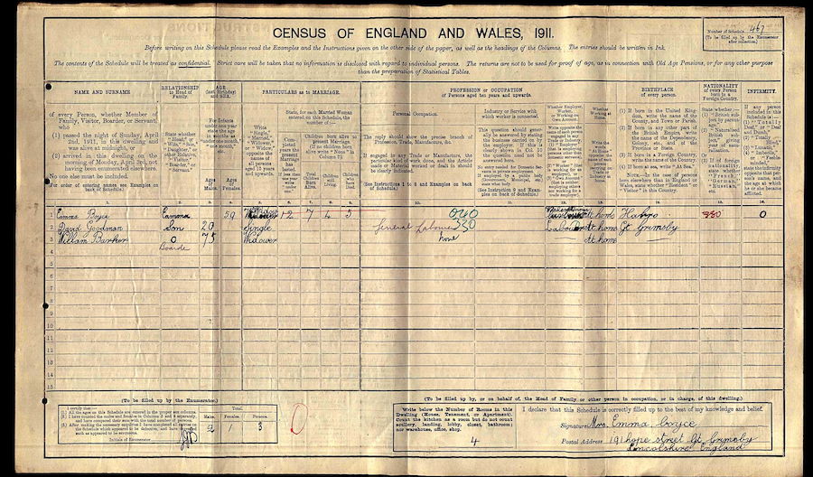 1911 Census