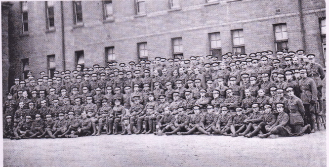 Honourable Artillery Company, Abe is right behind CO