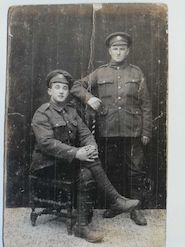 Mark in uniform (seated)
