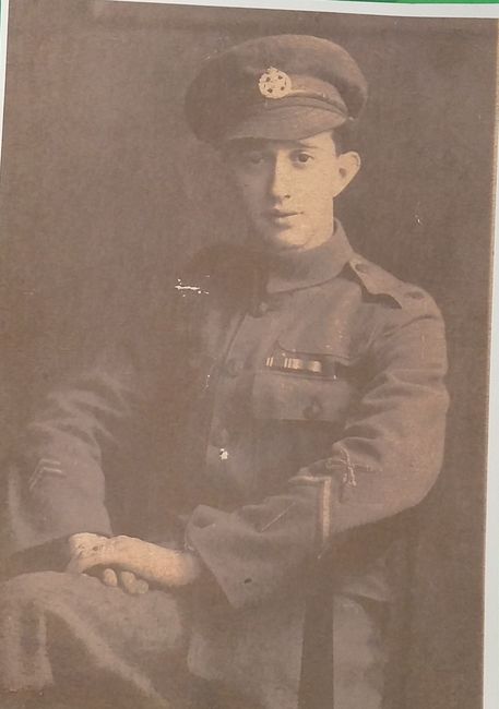 Aaron in uniform