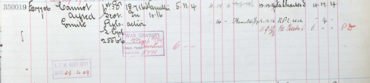 Register of effects