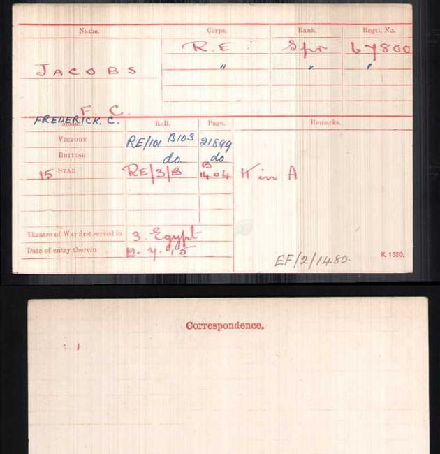 Medal card