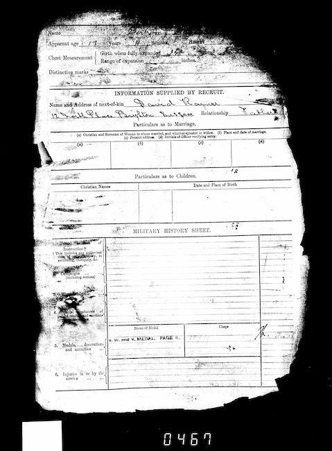 Military Record