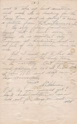 Letter from Holman (Canadian Army) (2)